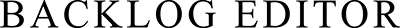 Backlog-editor-logo